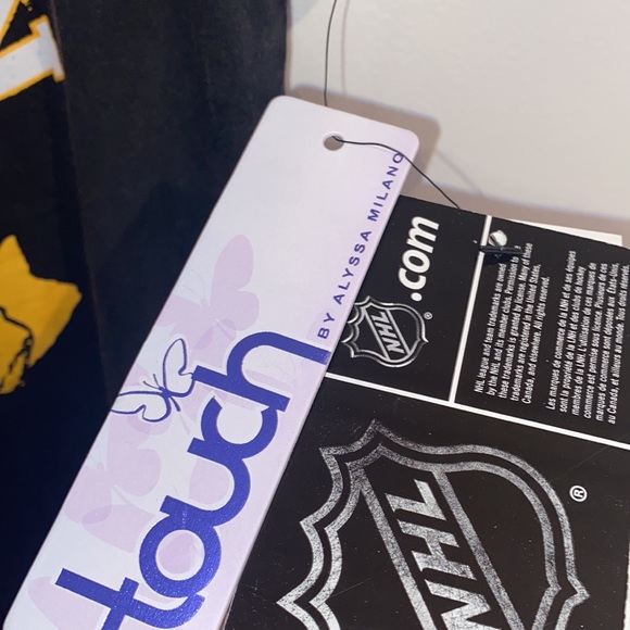 NWT Touch By Alyssa Milano Boston Bruins Short Sleeve S - Picture 7 of 8